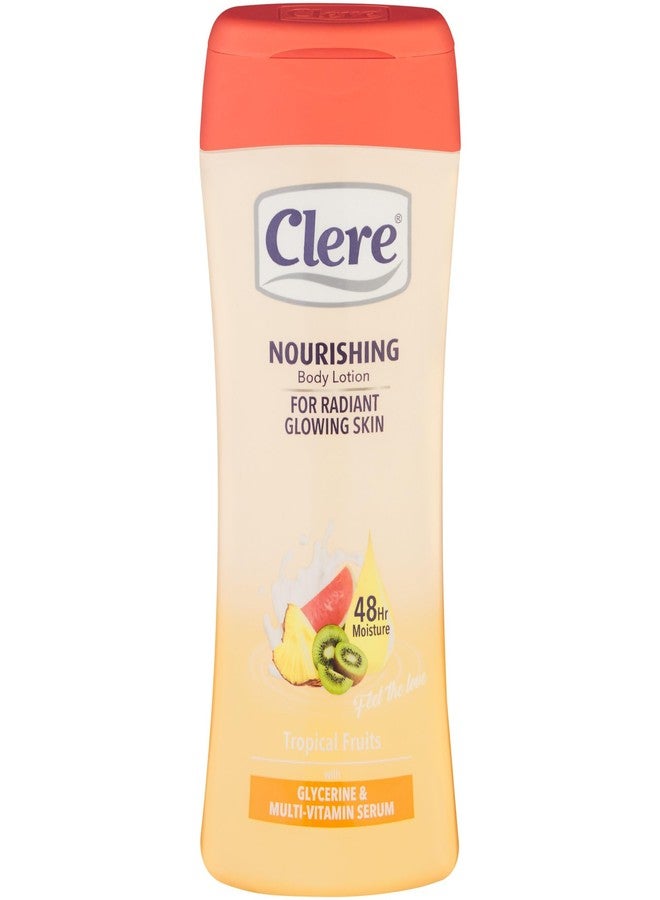 كلير لوشن الجسم المغذي من كلير - فواكه استوائية - 400 مل، 13.53 أونصة سائلة (عبوة من قطعة واحدة) - Image 2